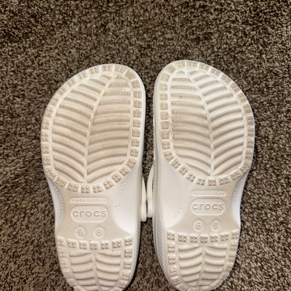 White Crocs Clogs - Picture 2 of 3